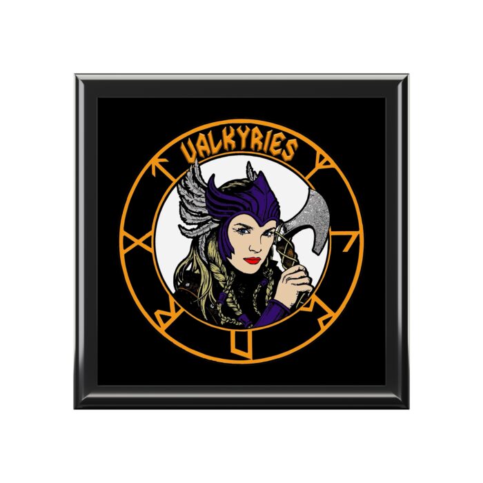Valkyries Jewelry Box - Norse Mythology Inspired Storage for Accessories - Image 2