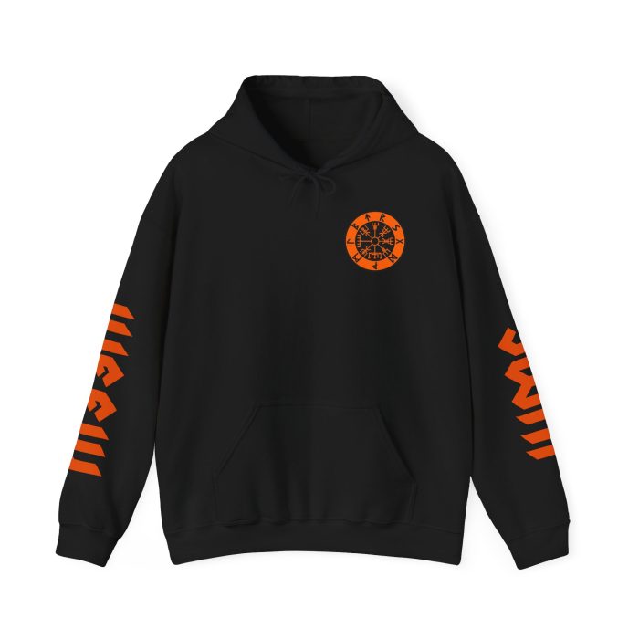 I Am the Storm Hooded Sweatshirt - Unisex Heavy Blend™ - Motivational Quote Apparel