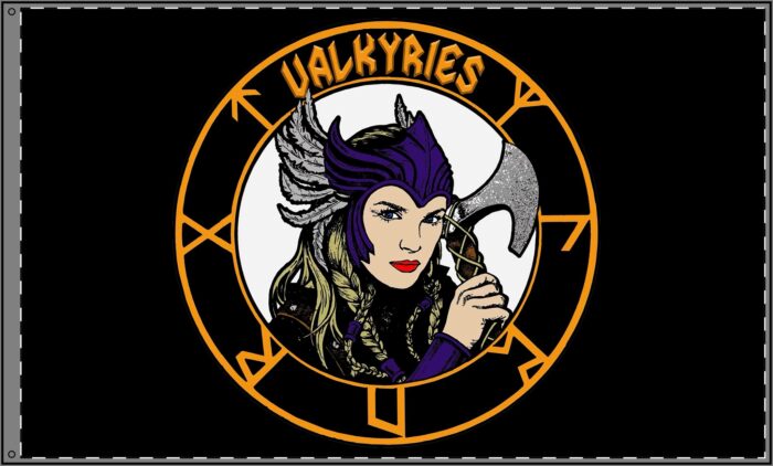 Valkyrie Double Sided Flag - Image 2
