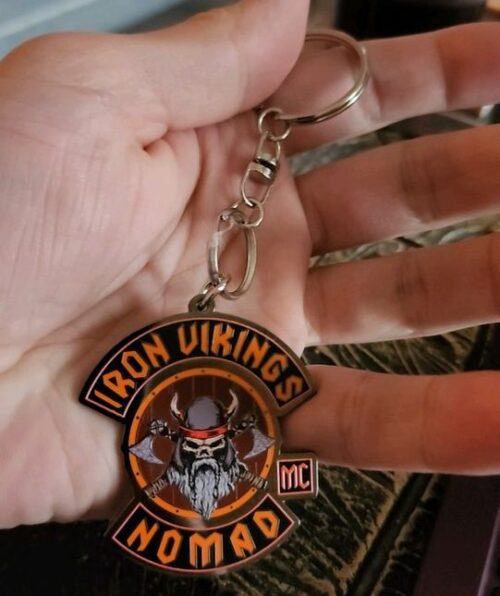 Iron Vikings MC 2" Keychain