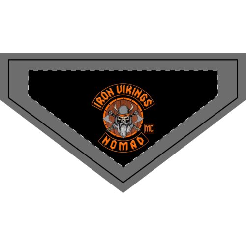 Iron Vikings Nomad Clip-on Pet Bandana
