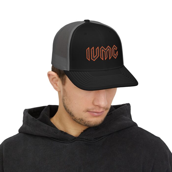 IVMC Embroidered Snapback Trucker Cap - Image 3