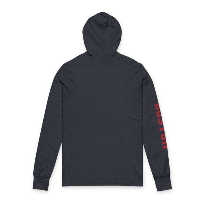 Boston Map Unisex Hooded Tee - Image 2